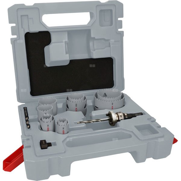 Zestaw pił otwornic PRO Multi Material z uchwytem Q-Lock, 10 szt.