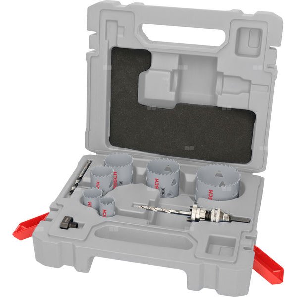Zestaw pił otwornic PRO Multi Material z uchwytem Q-Lock, 10 szt.