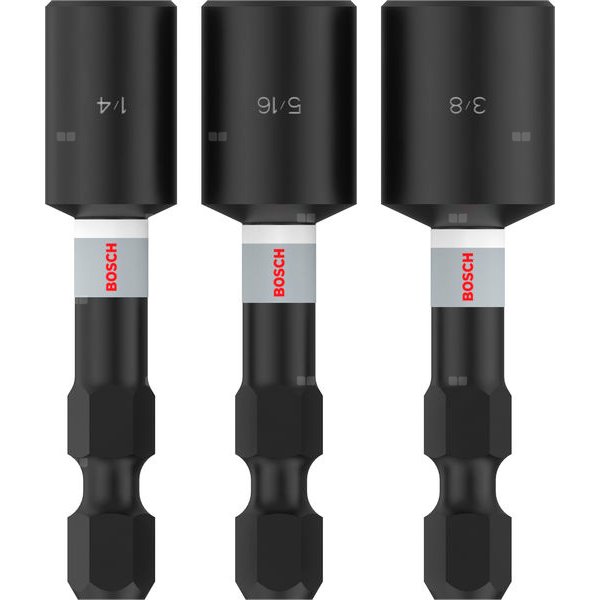 Nasadka PRO Nutsetter Impact, 1/4'' x 50 mm, 5/16'' x 50 mm, 3/8'' x 50 mm, 1 7/8'' x 50 mm, 4 szt.