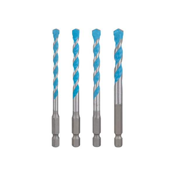 Zestaw wierteł EXPERT HEX-9 Multi Construction, 5,5 × 90, 5 × 90, 6 × 90, 60 × 90, 50 × 100 mm, 5 szt.