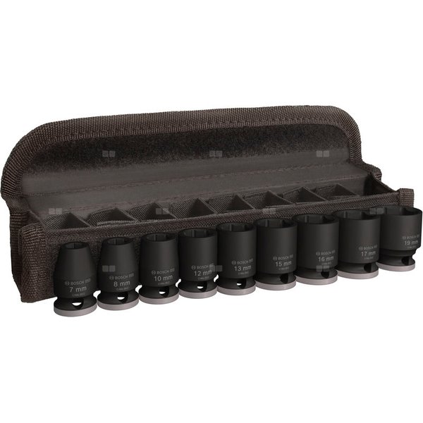 Zestaw nasadek PRO Impact Socket Set, 3/8", standardowe, 9 szt.