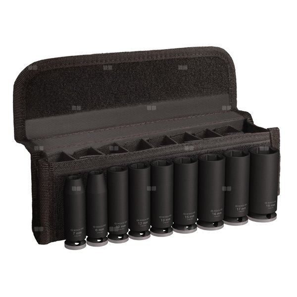 Zestaw nasadek PRO Impact Socket Set, 3/8", głębokie, 9 szt.