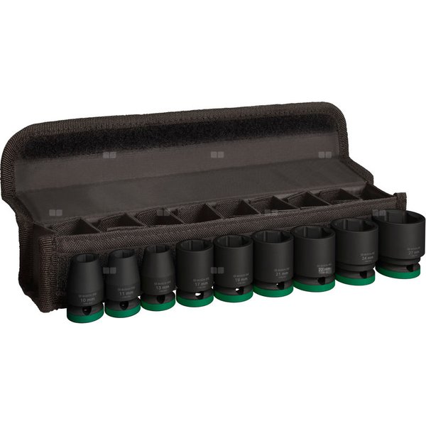 Zestaw nasadek PRO Impact Socket Set, 1/2", standardowe, 9 szt.