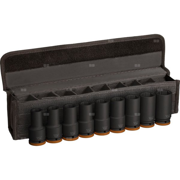 Zestaw nasadek PRO Impact Socket Set, 3/4", głębokie, 9 szt.