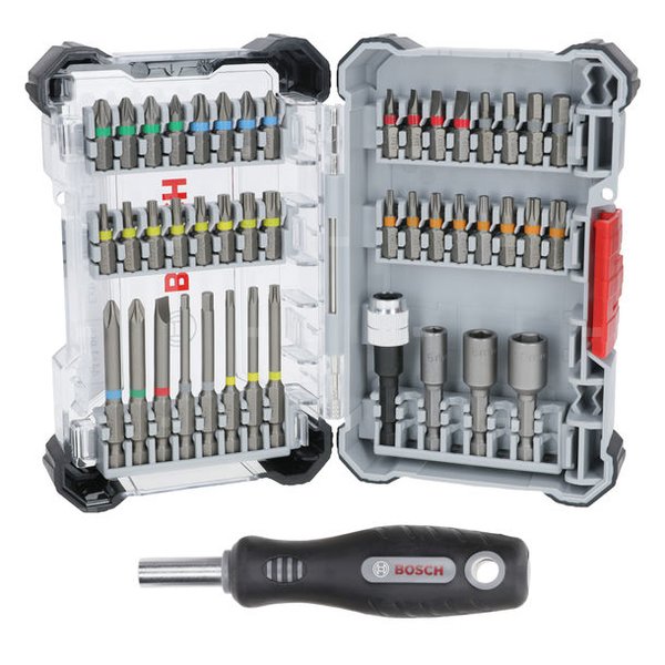 Zestaw bitów 45pcs Pick and Click screwdriver bit set with handle