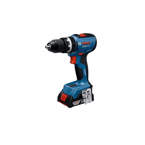 Akumulatorowa wiertarko-wkrętarka udarowa GSB 18V-65 (2xGBA 18V 2.0A, L-Case)