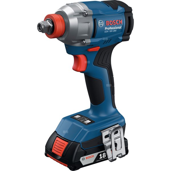 Akumulatorowa wkrętarka/klucz udarowy GDX 18V-285 (2x GBA 18V 2.0Ah, walizka)