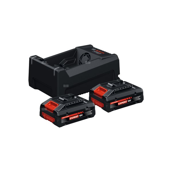 2 akumulatory EXBA18V-40 + ładowarka GAL12V/18V-80