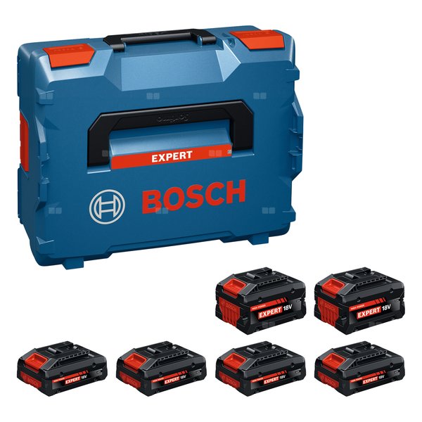 4 akumulatory EXBA18V-40 + 2 akumulatory EXBA18V-80