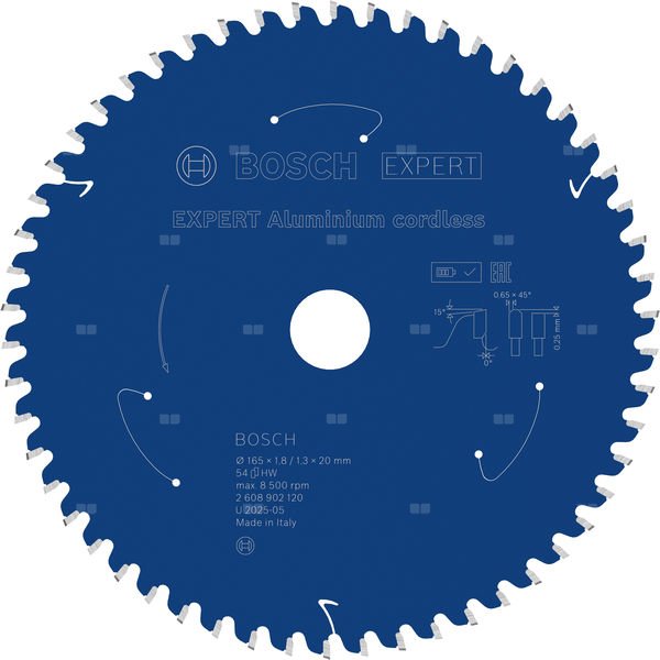 TARCZA PILARSKA EX AL H 165X20-54
