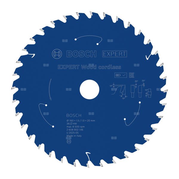 TARCZA PILARSKA EX WO H 160X20-36