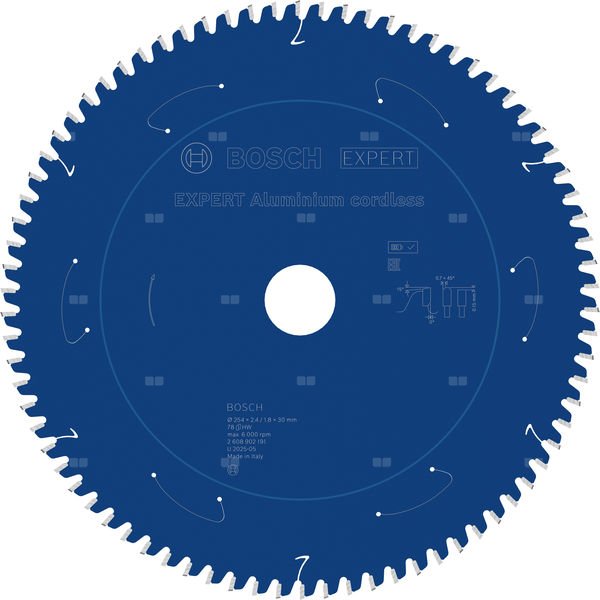 TARCZA PILARSKA EX AL B 254X30-78