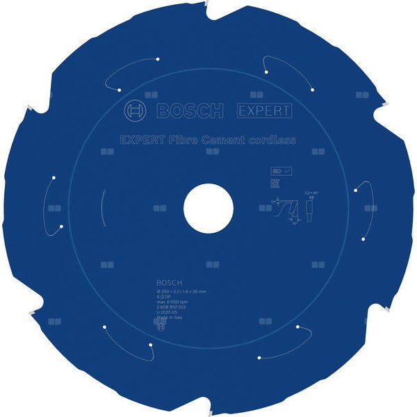TARCZA PILARSKA EX FC B 250X30-6