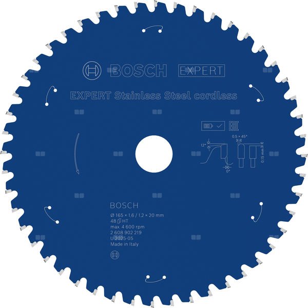 TARCZA PILARSKA EX SL H 165X20-48