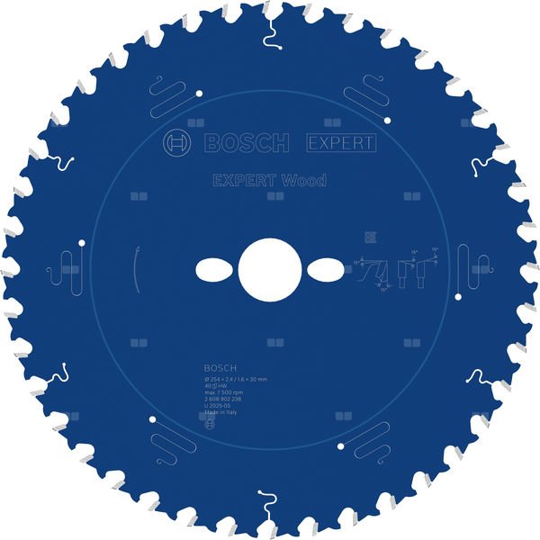 TARCZA PILARSKA EX WO T 254X30-40