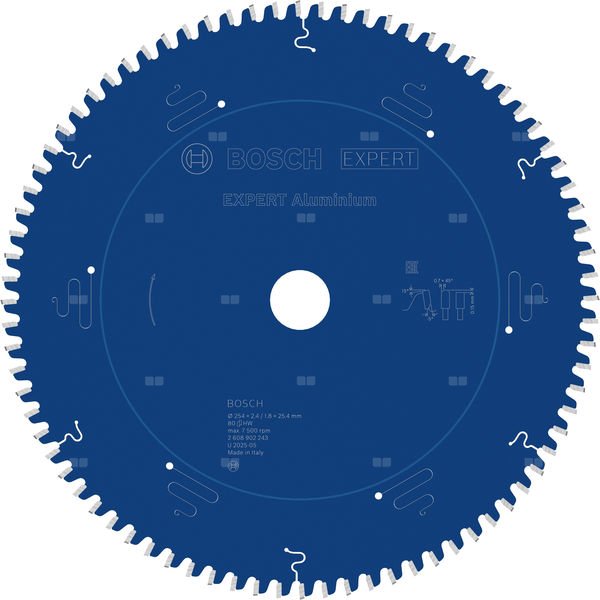 TARCZA PILARSKA EX AL T 254X25.4-80