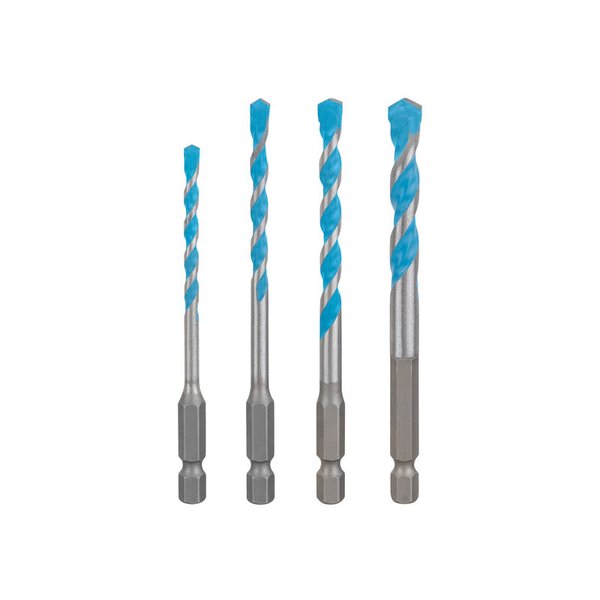 impact drill bit Multic. HEX-9 5pc Set