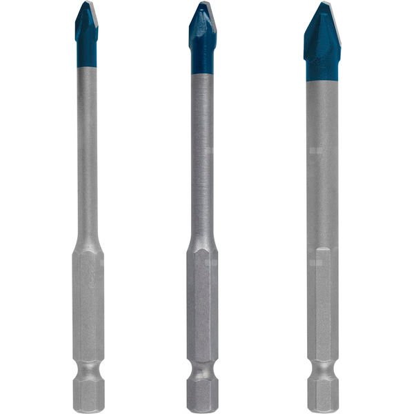 Tile drill bit HEX-9 HC 3pc Set