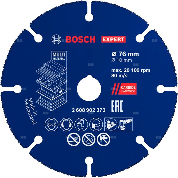 TARCZA TNĄCA RBE- 1ER 76X10MM