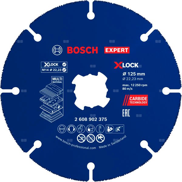 TARCZA TNĄCA RBE X-LOCK CMW fi 125