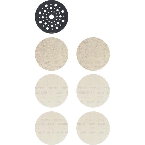 KRĄŻEK ŚCIERNY NET,125MM,6+1SET