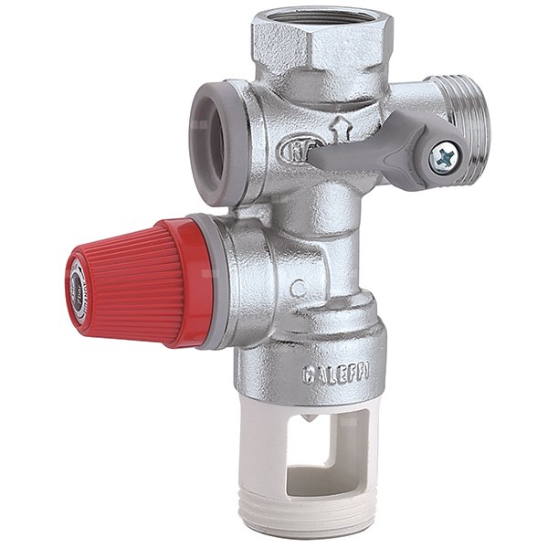 Hydrauliczna grupa bezpieczeństwa do zasobników c.w.u.  DN 20 (3/4")