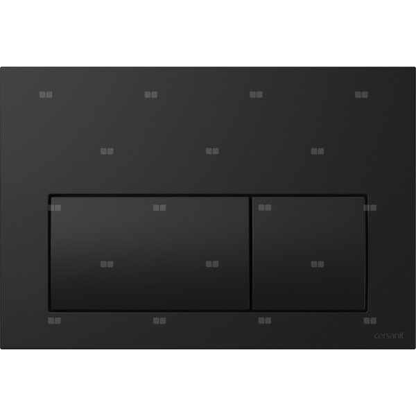 PRZYCISK PRESTO II CZARNY MATOWY