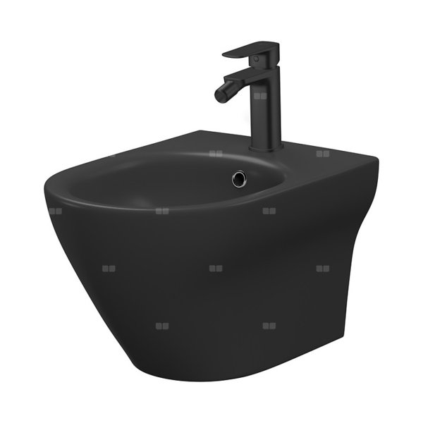 BIDET ZAWIESZANY UM LARGA OVAL ANTRACYT BOX
