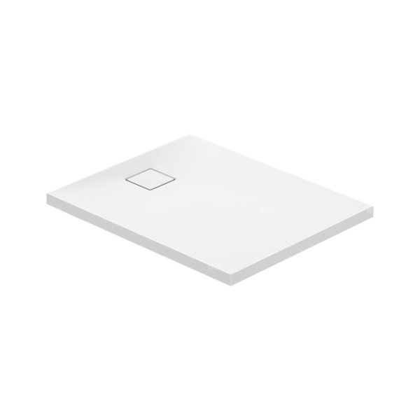 SET C257 BRODZIK PROST TAKO SLIM 100X80X4,5 BIAŁY MAT + SYFON (VIRT)