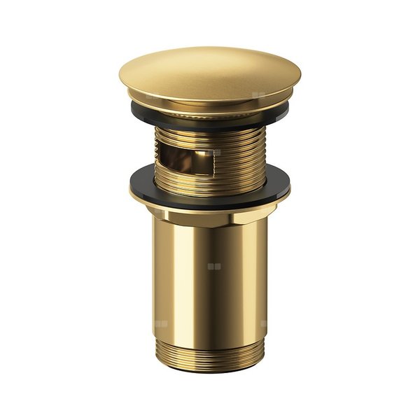 AUTOMATYCZNY UNIWERSALNY KOREK KLIK-KLAK ZŁOTY SZCZOTKOWANY