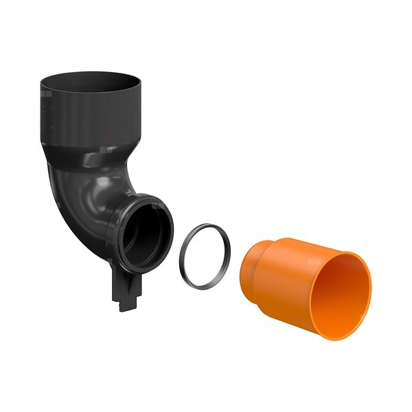 KOLANO DOPŁYWOWE KRÓTKIE AQUA SYSTEM LOW