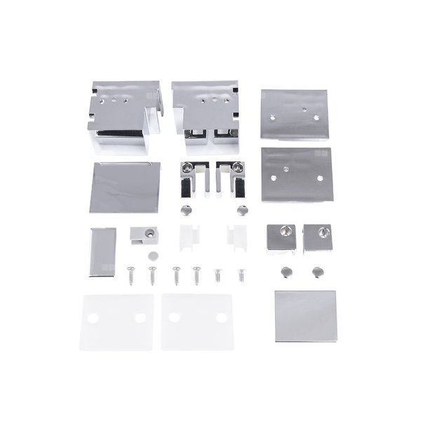 ZESTAW ELEMENTÓW PLASTIKOWYCH I ŚRUB CREA PRZESUWNA