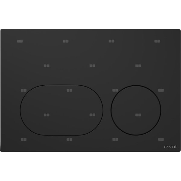 PRZYCISK DUETO CZARNY MAT