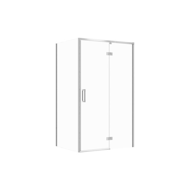 SET C116 KABINA LARGA ZAWIAS PRAWA CHROM 120X90X195 SZK TRANS WIR