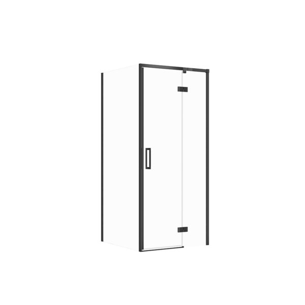 SET C101 KABINA LARGA ZAWIAS PRAWA CZARNA 90X80X195 SZK TRANS WIR