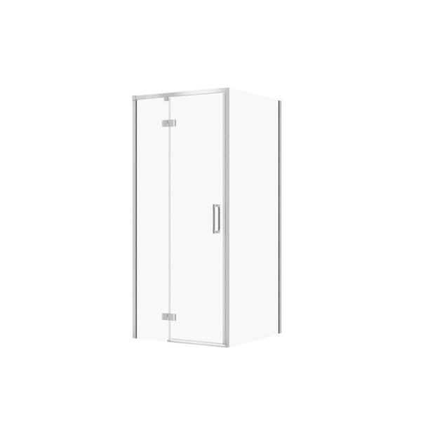 SET C102 KABINA LARGA ZAWIAS LEWA CHROM 90X80X195 SZK TRANS WIR