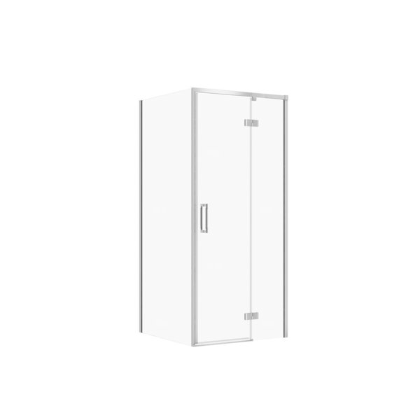SET B851 KABINA LARGA ZAWIAS PRAWA CHROM 90X90X195 SZK TRANS WIR