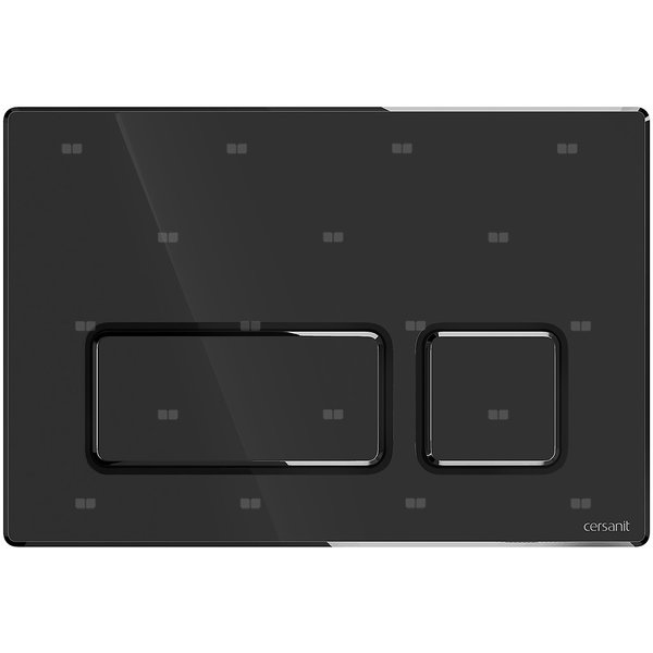 PRZYCISK BLOCK GUN METAL BŁYSK