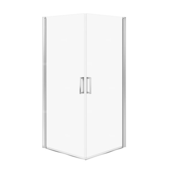 SET C385 KABINA MODUO KWADRATOWA 2 DRZWI PEŁNE 90X90X195 WIR