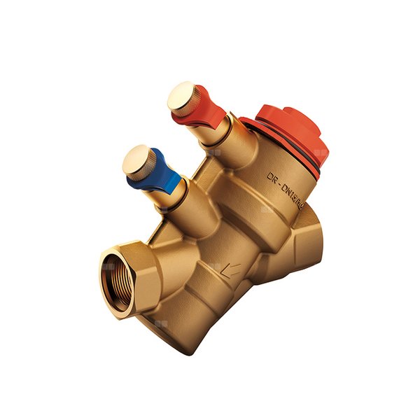 Zawór regulacyjny COMAP Nexus Vivax Mosiądz PN25, pol. Gwint wewnętrzny 1 1/4' DN 32H, natężenie przepływu 4.4m3/h od -20'C do 120'C, niezależny od ciśnienia