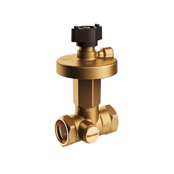 Regulator ciśnienia różnicowego COMAP Nexus Passim F, mosiądz DN 15 Kvs1.6, zakres przepł. 20-40 kPa, PN 25, poł. GW 1/2''