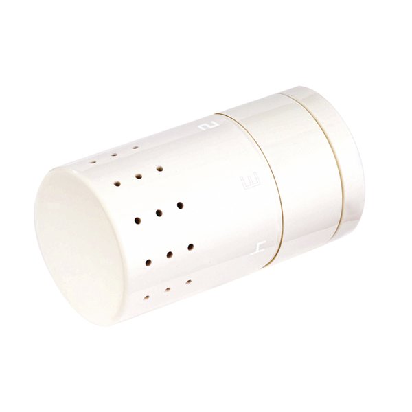 Głowica termostatyczna SENSITIVE gwint M30x1,5 (do zestawów termostatycznych Design lub grzejników z wkładką M30x1,5) - kolor biały