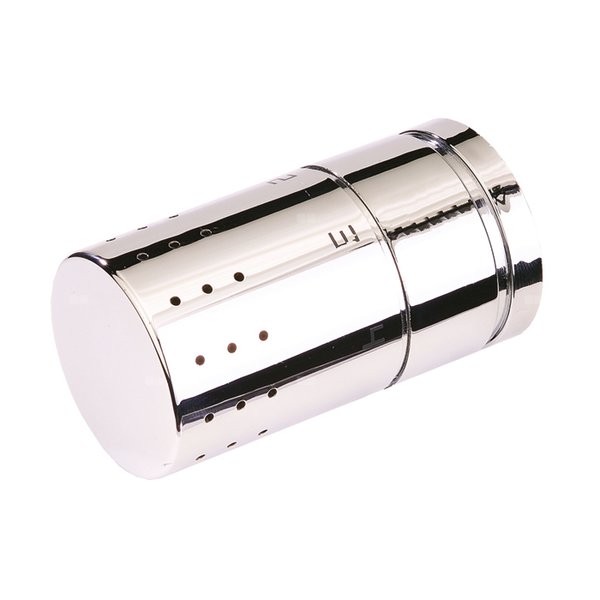 Głowica termostatyczna SENSITIVE gwint M30x1,5 (do zestawów termostatycznych Design lub grzejników z wkładką M30x1,5) - kolor chrom