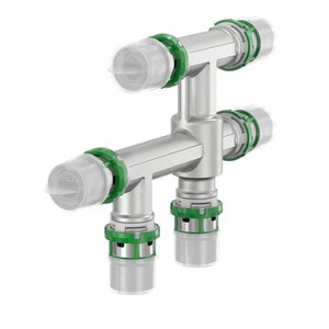 Trójnik podwójny 16x2-16x2-16x2