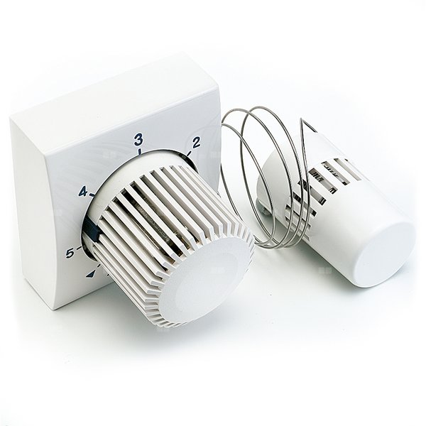 Głowica termostatyczna z czujnikiem i nastawą wyniesioną 2 m