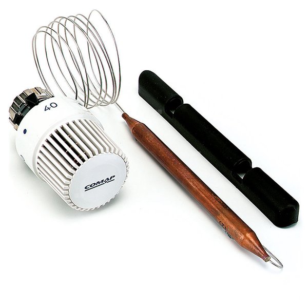 Głowica termostatyczna z czujnikiem przylgowym 2 m