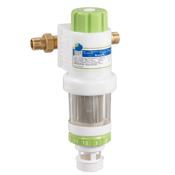 Filtr mechaniczny, samoczyszczący, sterowanie ręczne przepływem wstecznym 10 bar 1" - 90µ - 4000l/h