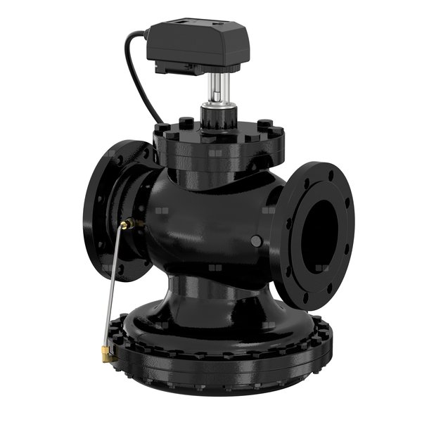 Zawór regulacyjny COMAP Nexus Vivax FI Żeliwo PN16, pol. Kołnierz 10'' DN 250A, natężenie przepływu 300m3/h od 5'C do 120'C, niezależny od ciśnienia