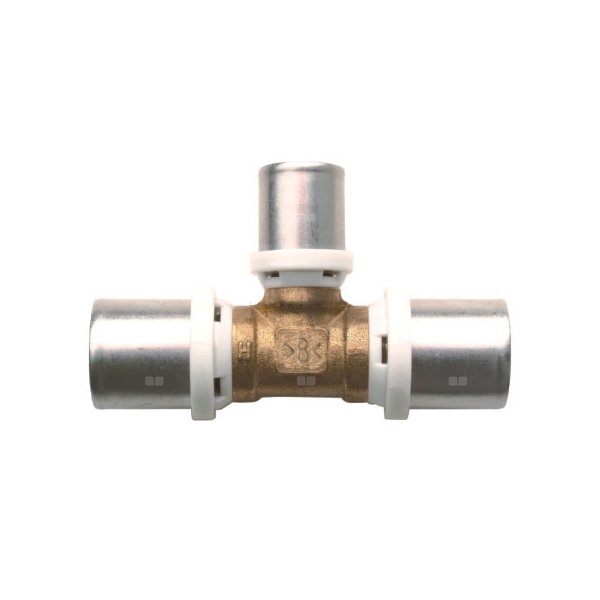 Trójnik CONEX BÄNNINGER BF7130 redukcja mosiądz 16 mm x 20 mm x 16 mm (złącze zaciskowe)