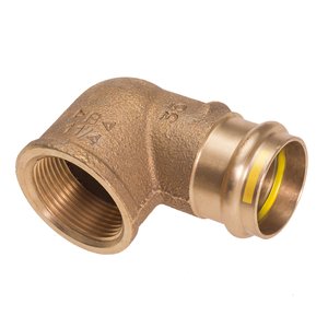 Gaz Kolano 90º z gwintem (GW) 22 x 1"